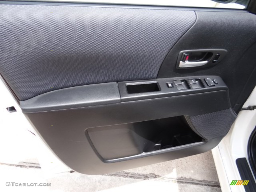 2006 MAZDA5 Sport - Whitewater Pearl / Black photo #14