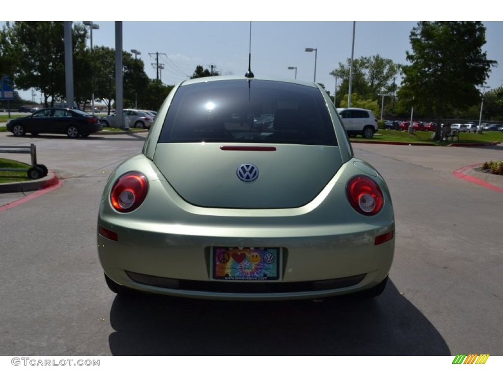 2008 New Beetle SE Coupe - Gecko Green / Cream Beige photo #4