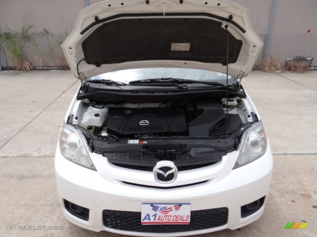 2006 MAZDA5 Sport - Whitewater Pearl / Black photo #29