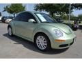 2008 Gecko Green Volkswagen New Beetle SE Coupe  photo #7