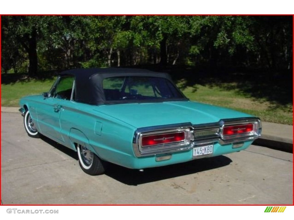 1964 Thunderbird Convertible - Pagoda Green / Black photo #2