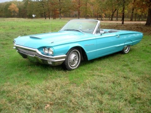1964 Ford Thunderbird Convertible Data, Info and Specs