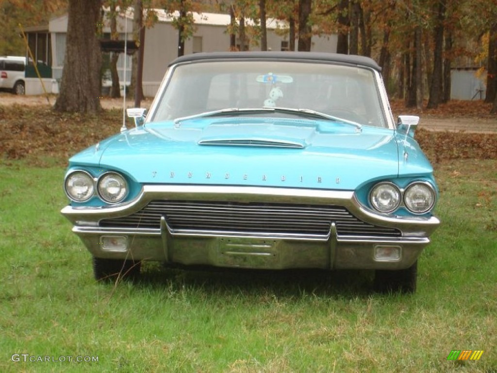 1964 Thunderbird Convertible - Pagoda Green / Black photo #14