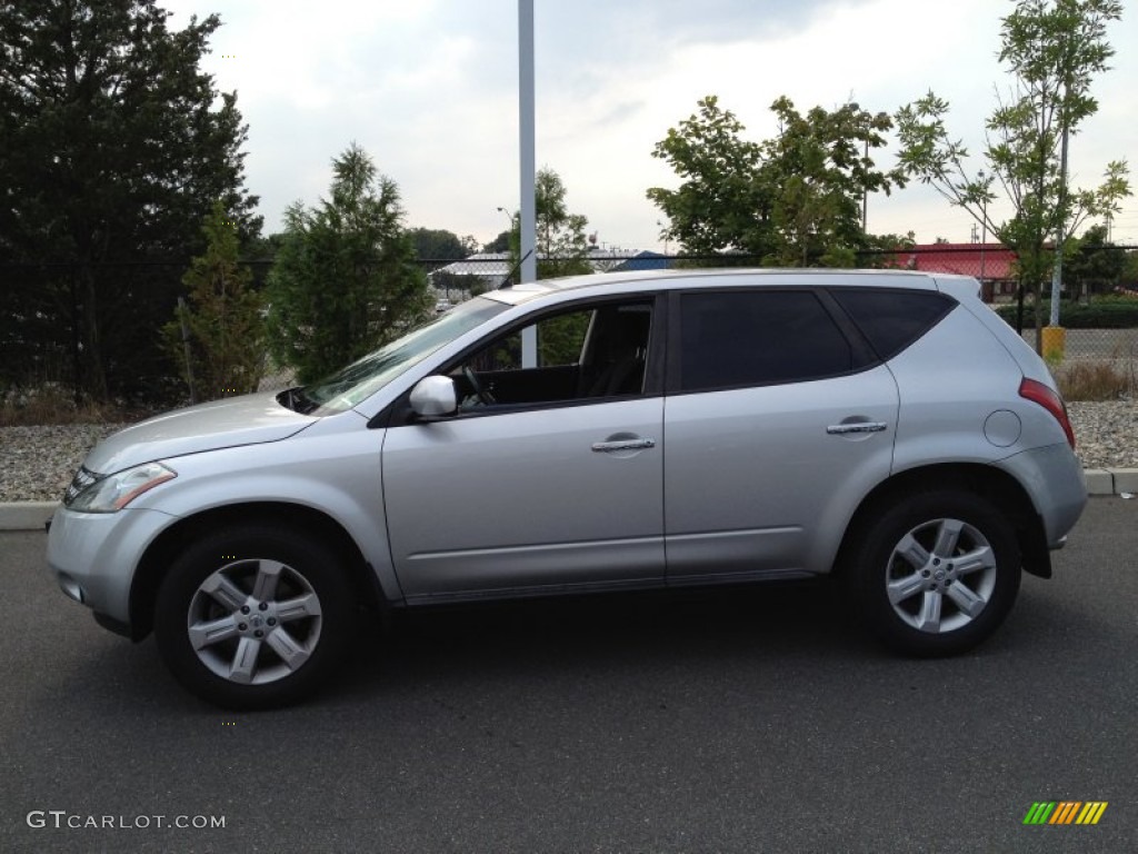 2007 Murano S - Brilliant Silver Metallic / Charcoal photo #4