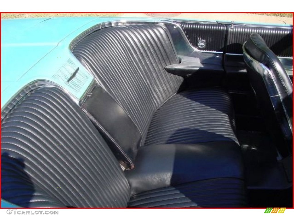 Black Interior 1964 Ford Thunderbird Convertible Photo #84478809