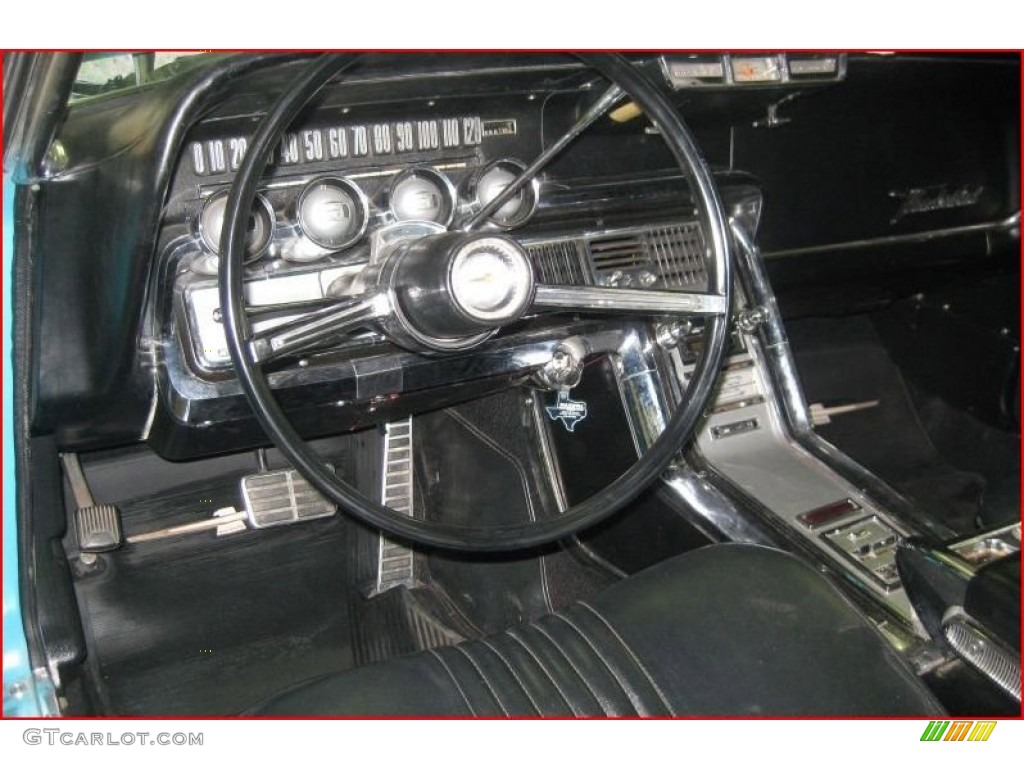 1964 Ford Thunderbird Convertible Black Steering Wheel Photo #84478923