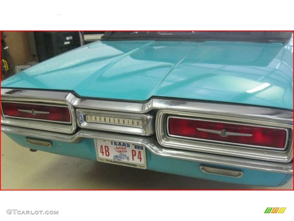 1964 Thunderbird Convertible - Pagoda Green / Black photo #41