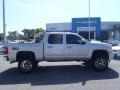 2011 Sheer Silver Metallic Chevrolet Silverado 1500 LT Crew Cab 4x4  photo #8