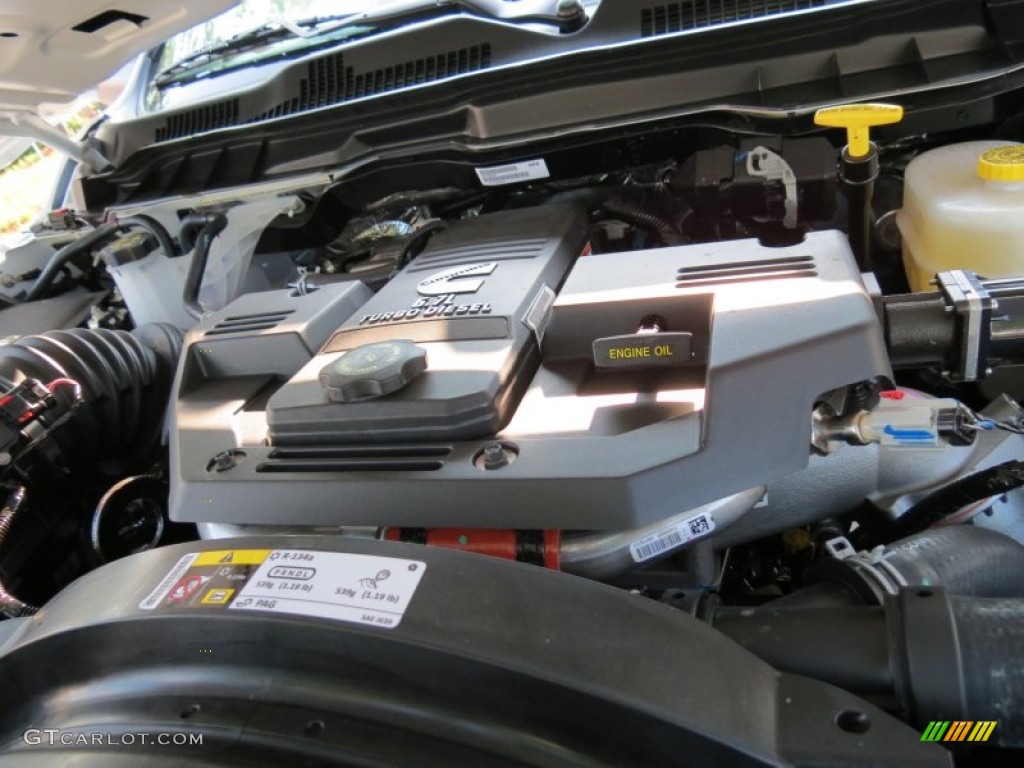2013 Ram 3500 Tradesman Regular Cab 4x4 Dually Chassis Engine Photos