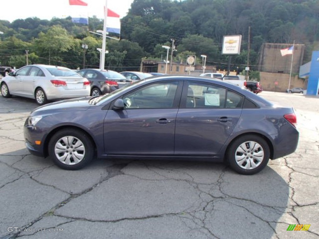 2014 Cruze LS - Atlantis Blue Metallic / Jet Black/Medium Titanium photo #5