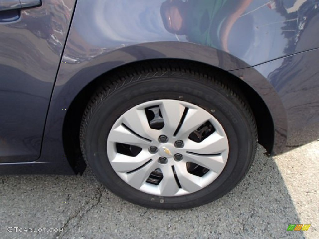 2014 Cruze LS - Atlantis Blue Metallic / Jet Black/Medium Titanium photo #9