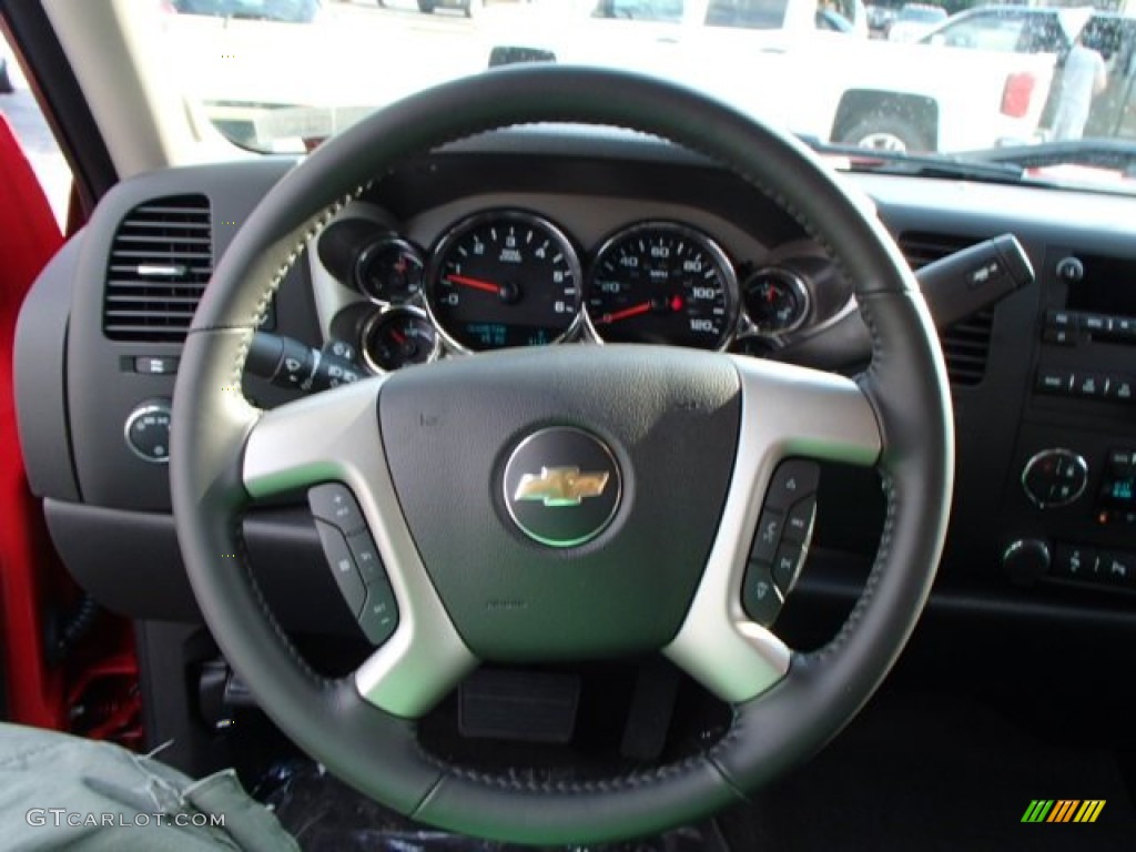 2013 Silverado 1500 LT Extended Cab 4x4 - Victory Red / Ebony photo #17