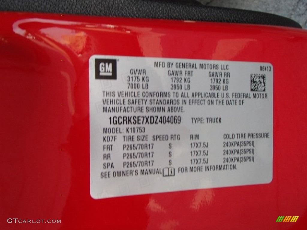 2013 Silverado 1500 LT Extended Cab 4x4 - Victory Red / Ebony photo #20