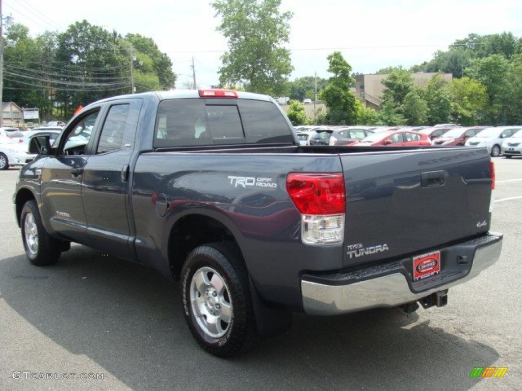 2010 Tundra TRD Double Cab 4x4 - Slate Gray Metallic / Graphite Gray photo #6