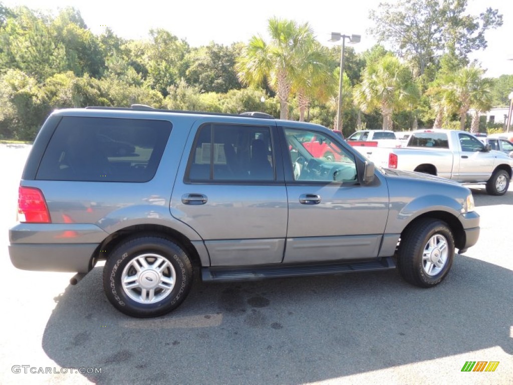 2004 Expedition XLT - True Blue Metallic / Medium Parchment photo #10