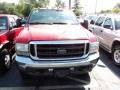 2004 Red Ford F250 Super Duty XLT SuperCab 4x4  photo #2