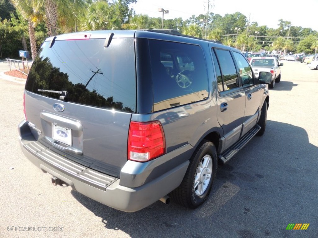 2004 Expedition XLT - True Blue Metallic / Medium Parchment photo #16