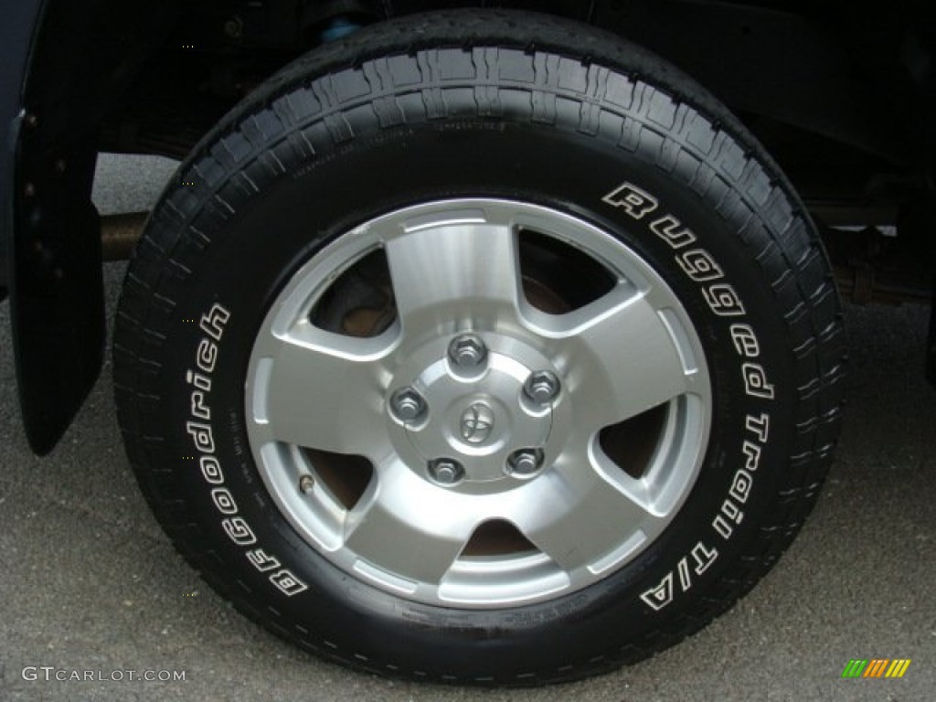 2010 Tundra TRD Double Cab 4x4 - Slate Gray Metallic / Graphite Gray photo #23