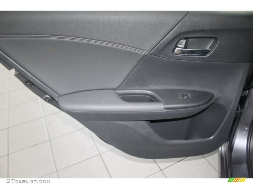 2013 Accord Sport Sedan - Modern Steel Metallic / Black photo #26