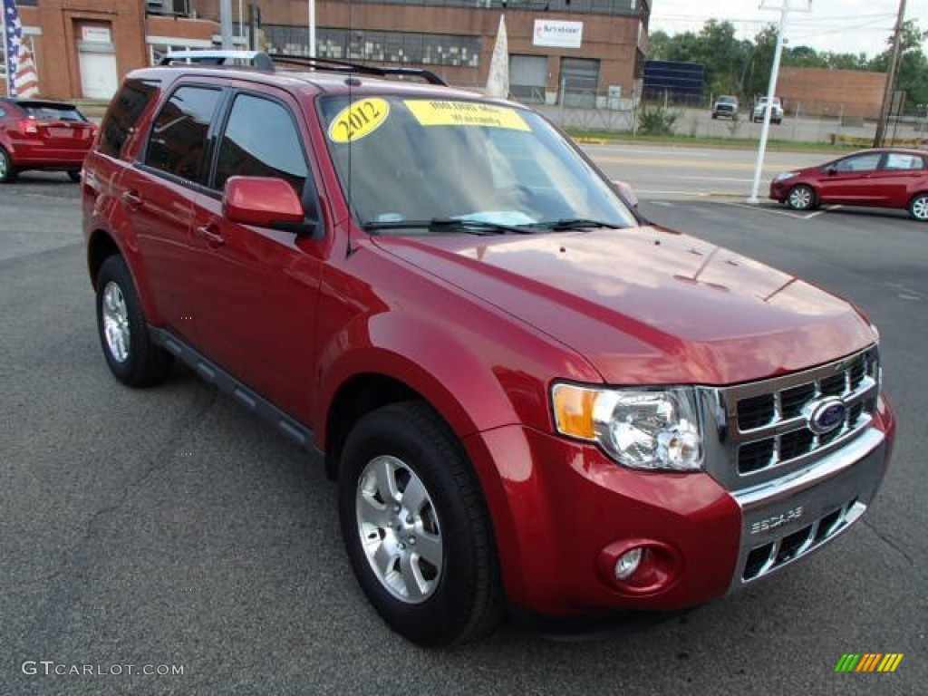 Toreador Red Metallic 2012 Ford Escape Limited 4WD Exterior Photo #84485784