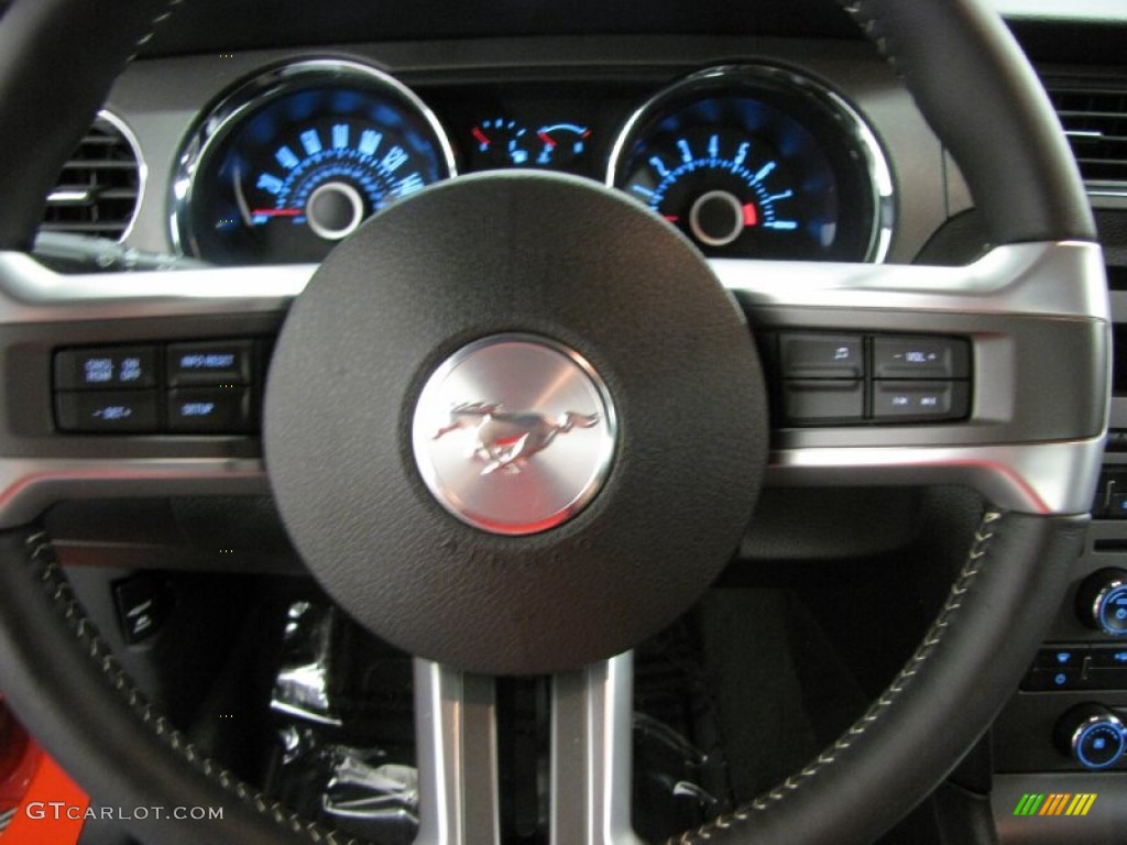 2013 Mustang V6 Coupe - Race Red / Charcoal Black photo #12