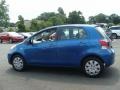 2010 Blazing Blue Pearl Toyota Yaris 5 Door Liftback  photo #7