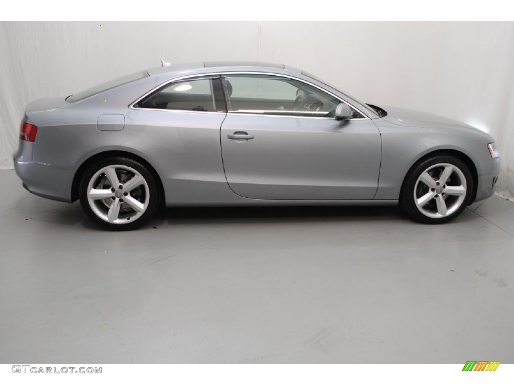 Quartz Gray Metallic 2010 Audi A5 2.0T quattro Coupe Exterior Photo #84486489