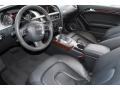 2010 Audi A5 Black Interior Prime Interior Photo