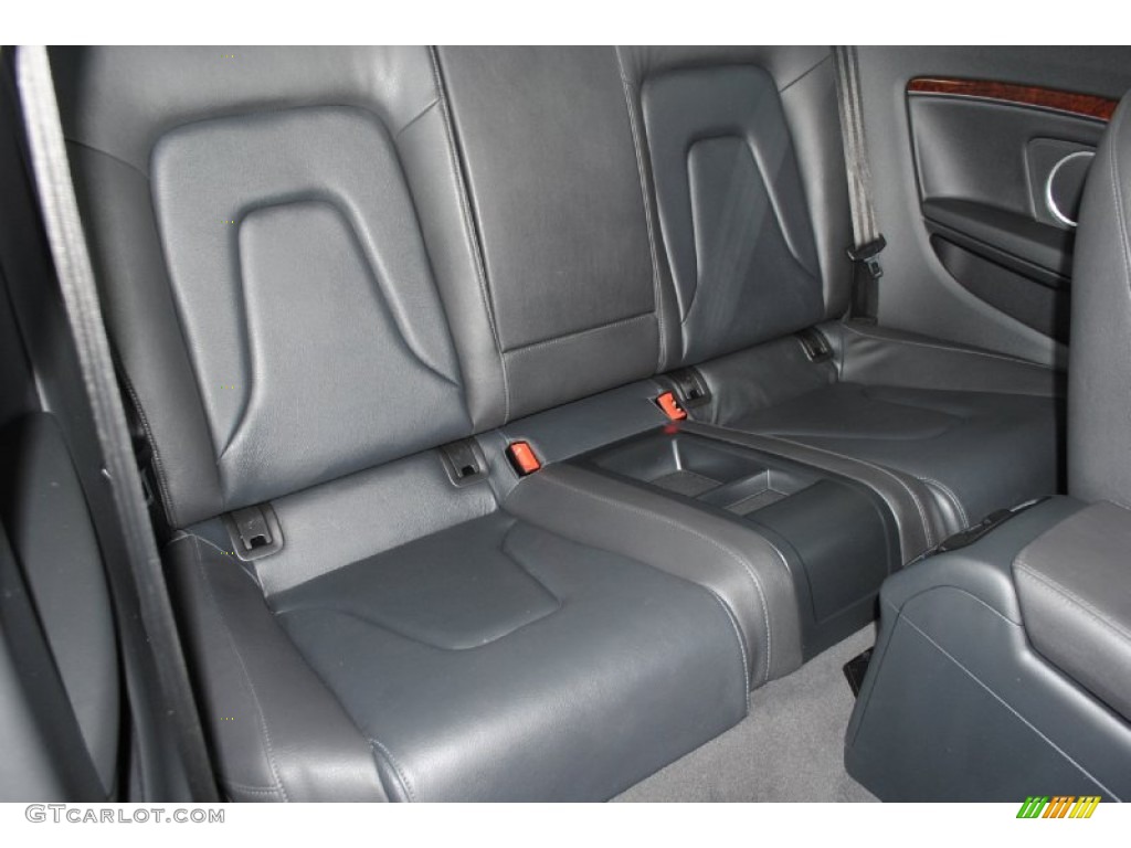 2010 Audi A5 2.0T quattro Coupe Rear Seat Photo #84487281