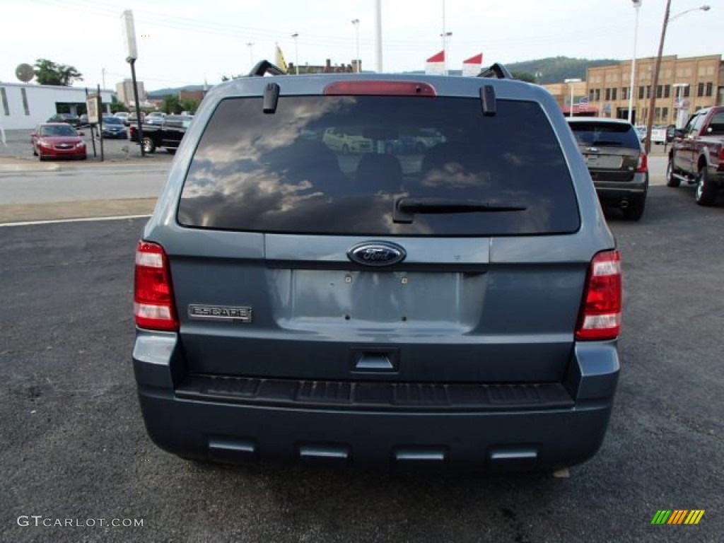 2010 Escape XLT 4WD - Steel Blue Metallic / Stone photo #7