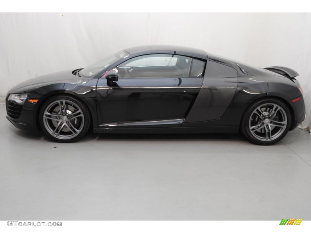 Phantom Black Pearl Effect 2012 Audi R8 4.2 FSI quattro Exterior Photo #84487419