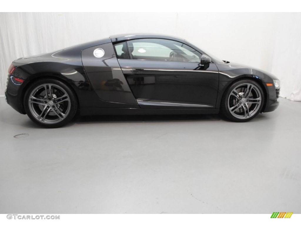 Phantom Black Pearl Effect 2012 Audi R8 4.2 FSI quattro Exterior Photo #84487491