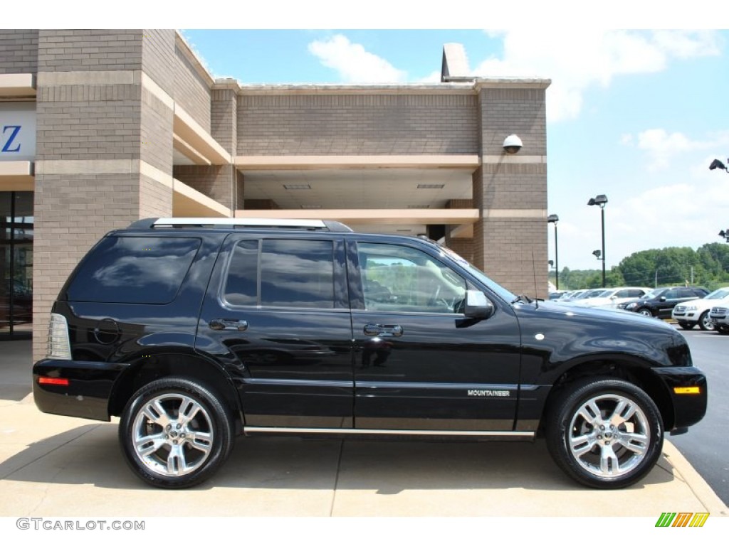 Black 2010 Mercury Mountaineer V8 Premier AWD Exterior Photo #84487626