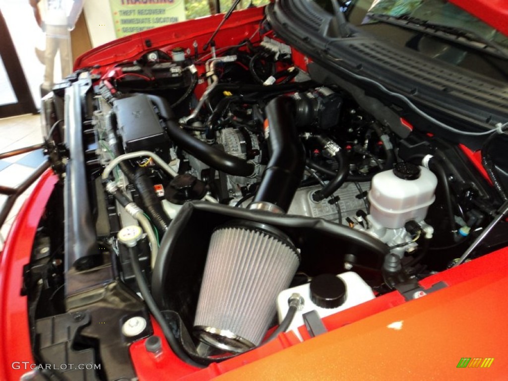 2011 F150 SVT Raptor SuperCrew 4x4 - Molten Orange Tri Coat / Raptor Black photo #27