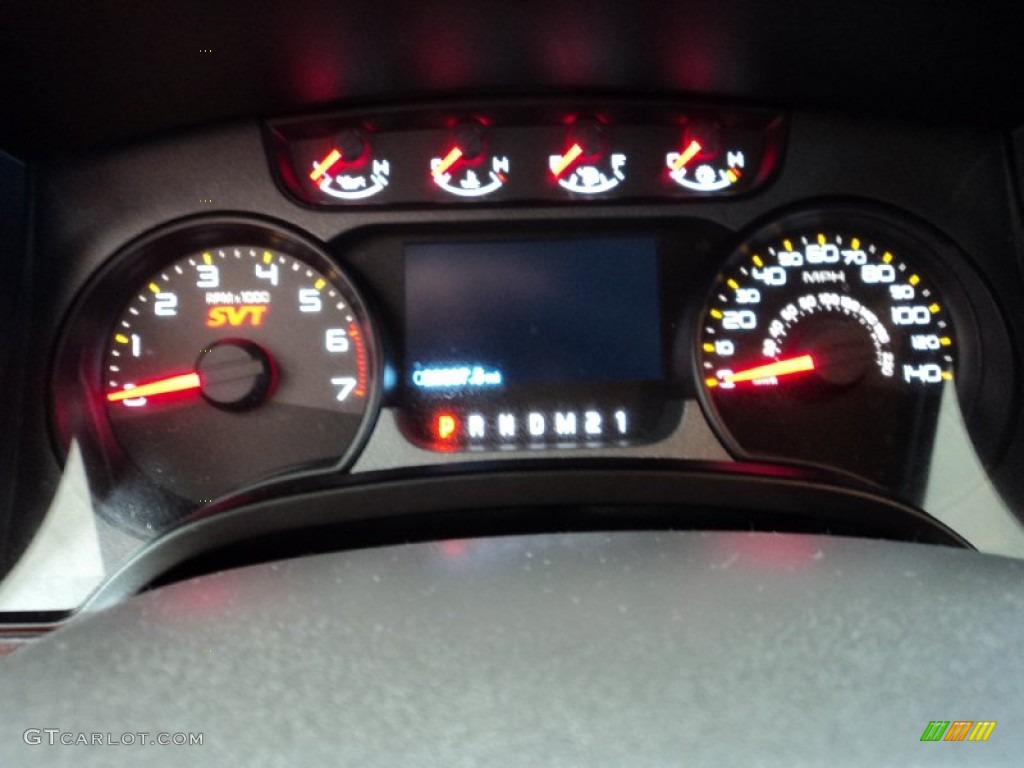 2011 F150 SVT Raptor SuperCrew 4x4 - Molten Orange Tri Coat / Raptor Black photo #30
