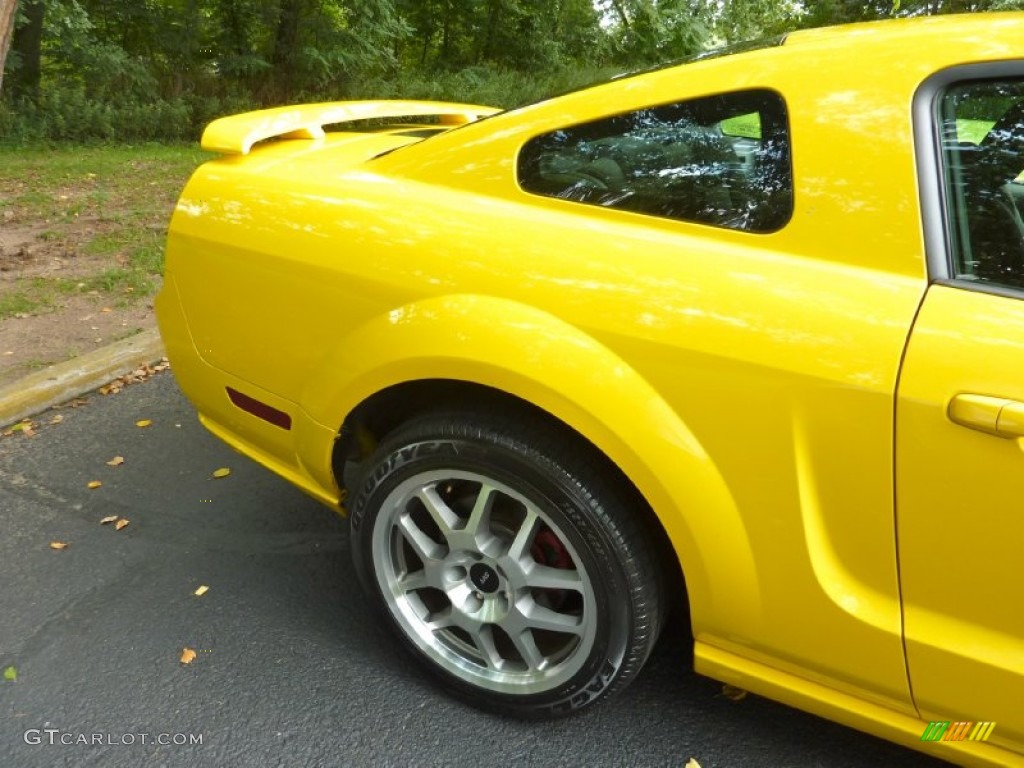 2006 Mustang GT Deluxe Coupe - Screaming Yellow / Light Graphite photo #29