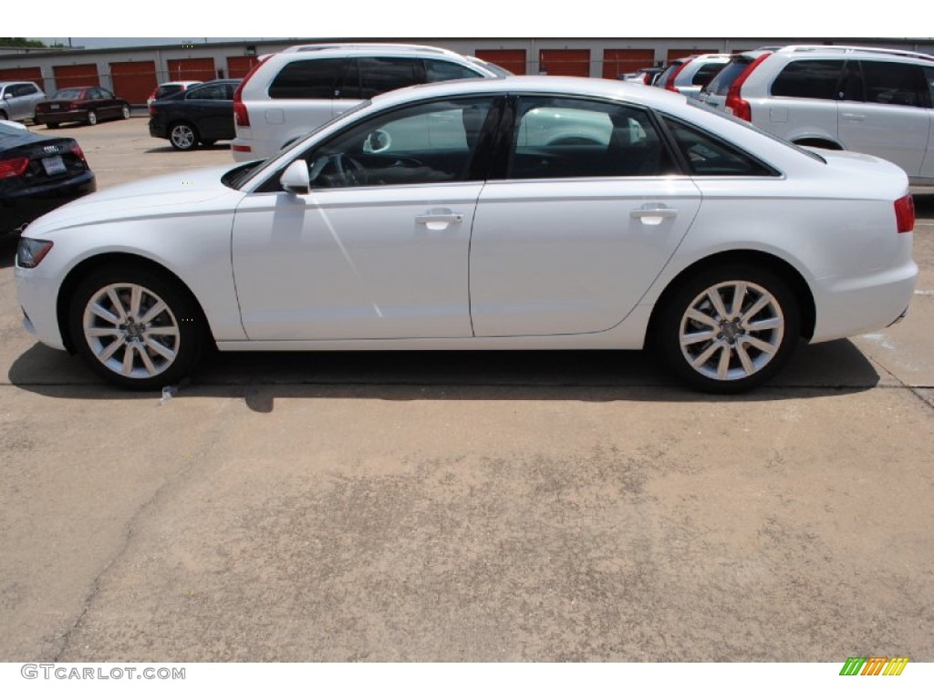 Ibis White 2014 Audi A6 2.0T quattro Sedan Exterior Photo #84489537