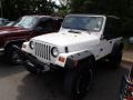 1999 Stone White Jeep Wrangler SE 4x4  photo #3