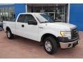 Oxford White - F150 XL SuperCab 4x4 Photo No. 10