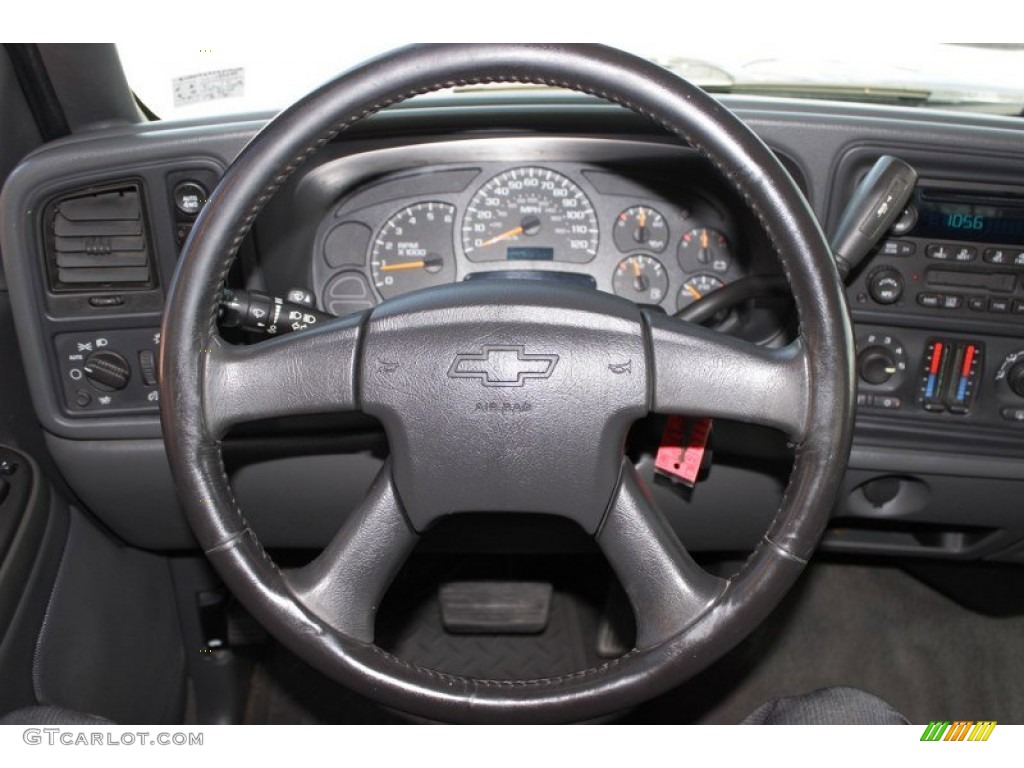 2005 Silverado 1500 Z71 Extended Cab 4x4 - Black / Dark Charcoal photo #23