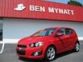 2012 Victory Red Chevrolet Sonic LTZ Hatch  photo #1