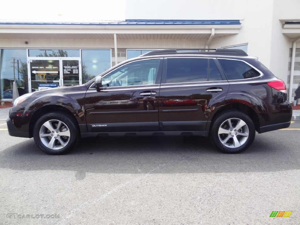 2013 Outback 3.6R Limited - Brilliant Brown Pearl / Saddle Brown photo #2