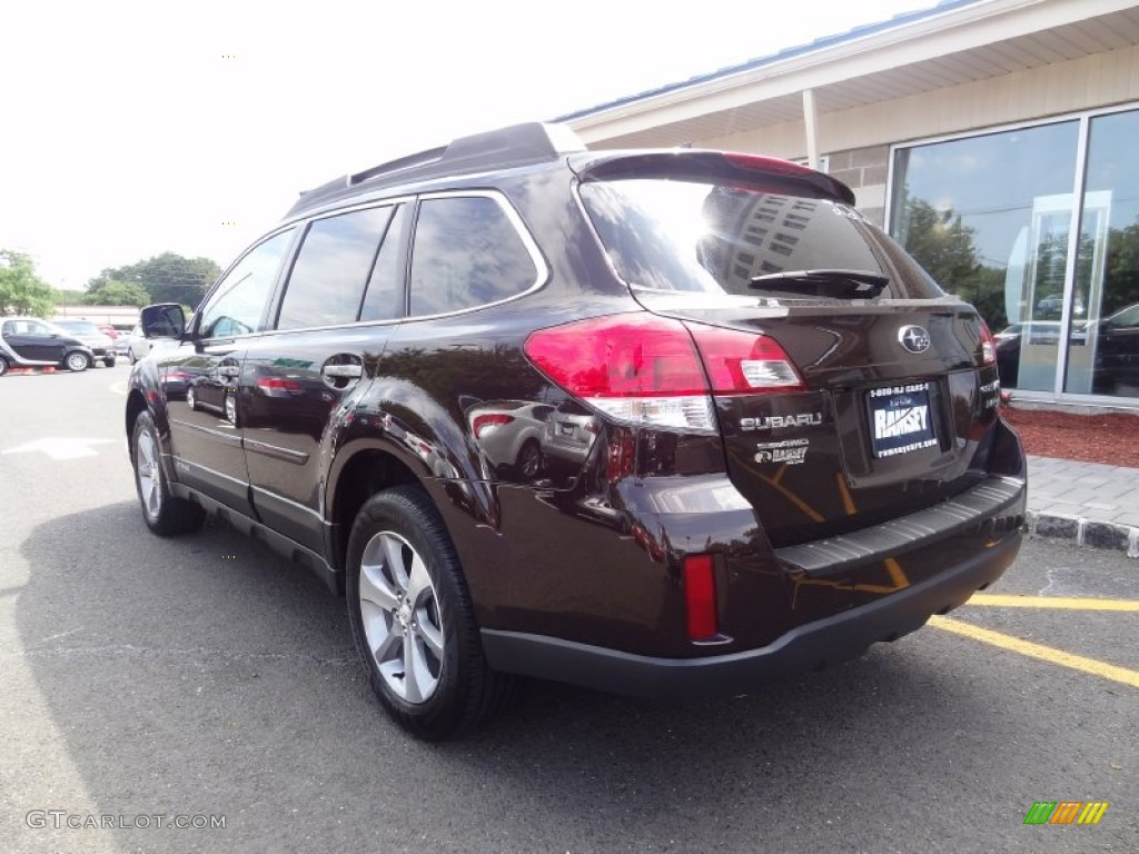 2013 Outback 3.6R Limited - Brilliant Brown Pearl / Saddle Brown photo #3