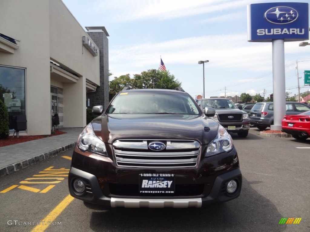 2013 Outback 3.6R Limited - Brilliant Brown Pearl / Saddle Brown photo #8
