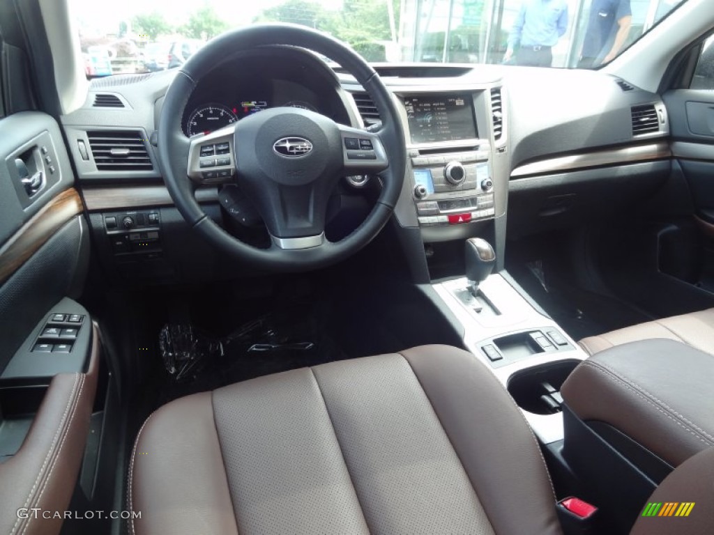 2013 Outback 3.6R Limited - Brilliant Brown Pearl / Saddle Brown photo #9