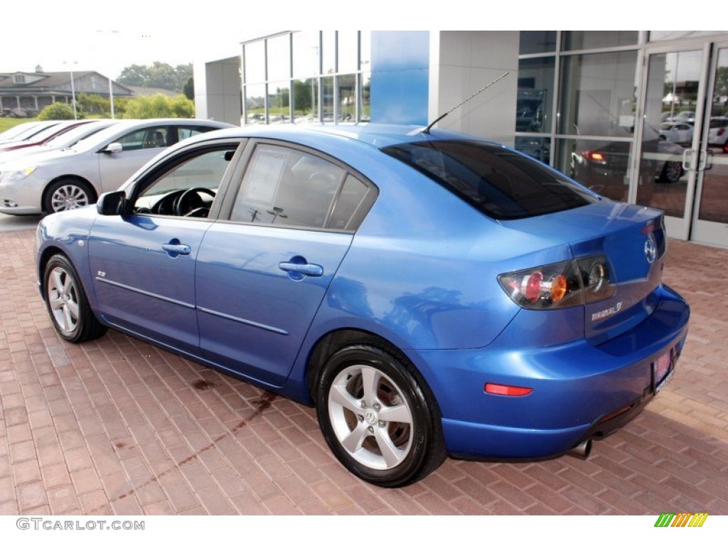 Winning Blue Mica 2005 Mazda MAZDA3 s Sedan Exterior Photo #84492537