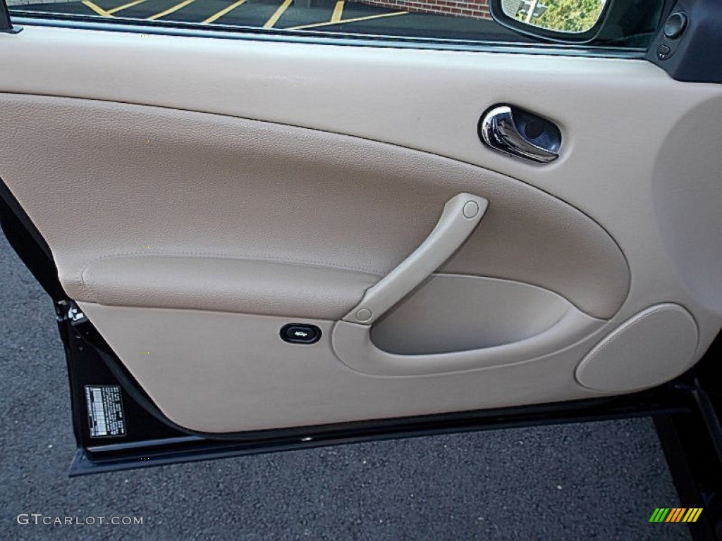 2005 Saab 9-5 Arc Sport Wagon Sand Beige Door Panel Photo #84493041