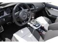  2014 S5 3.0T Prestige quattro Cabriolet Black/Lunar Silver Interior