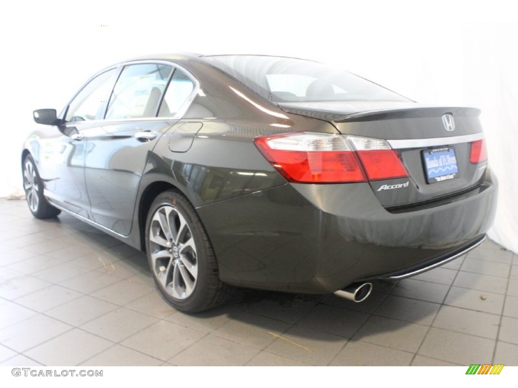 2013 Accord Sport Sedan - Hematite Metallic / Black photo #8