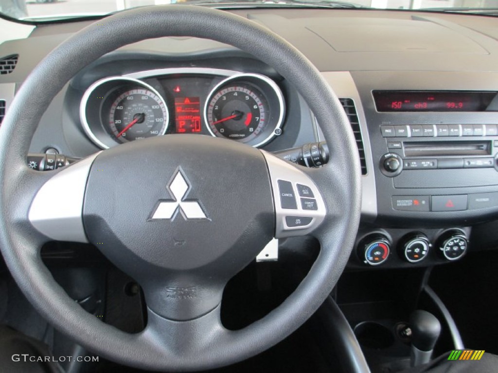 2008 Mitsubishi Outlander ES 4WD Steering Wheel Photos